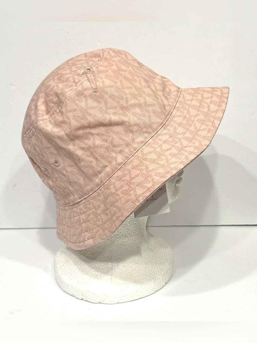MICHAEL KORS Women’s Size S/M Bucket Hat PINK Signature MK Logo